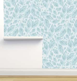 Leaves Garden Wallpaper by Monor Designs