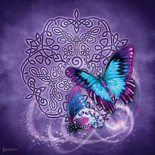 Celtic Butterfly Wall Mural