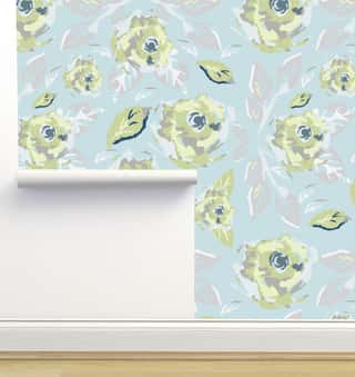Roses Light Wallpaper by Monor Designs