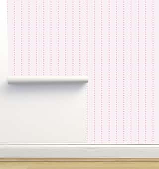 Dots Pink Wallpaper by Monor Designs