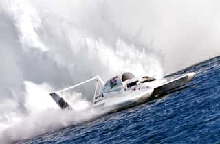 Speed Boat Wall Mural