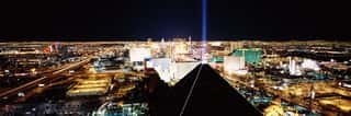 High Angle View Of A City From Mandalay Bay Resort And Casino, Las Vegas, Clark County, Nevada, USA Wall Mural