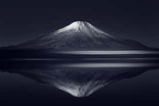 Reflection Mt. Fuji Wall Mural