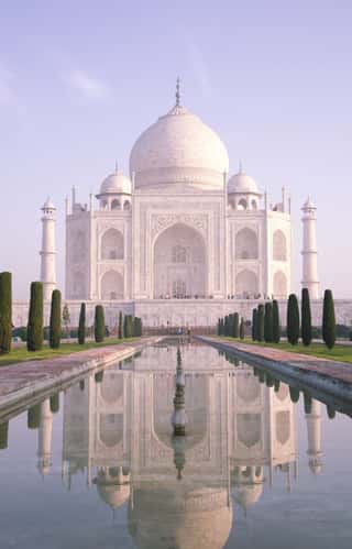 Taj Mahal Vertical Panorama Wall Mural