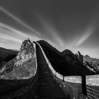Photographing the Great Wall Wall Mural
