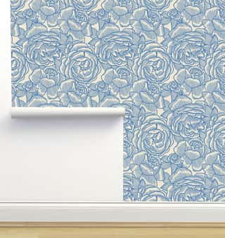 Bonnie Blue Wallpaper by Amy MacCready