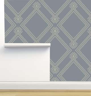 Diamond Grey Wallpaper by Monor Designs