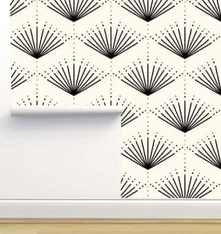 Francis Monochrome Wallpaper by Amy MacCready