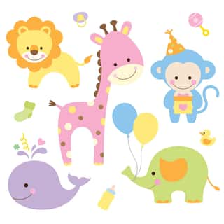 Party Animals Wall Mural