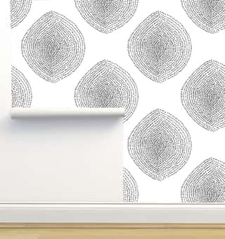 Stripy Boho Drop Wallpaper by Julia Schumacher