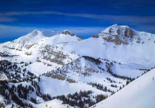 The Amazing Views From Jackson Hole Mountain Ski Resort In The Grand Teton National Park, Wyoming Wall Mural