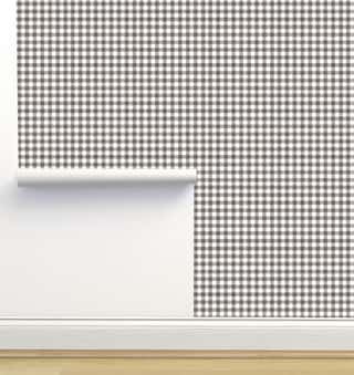Grey Checked Texture  Wallpaper