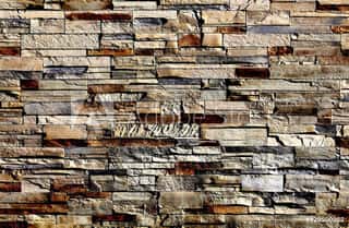 Exterior Textures, Patterns And Backgrounds Made From Stone, Brick And Other Building Materials  Wall Mural