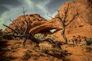 Natural Arch Rock Formation Wall Mural
