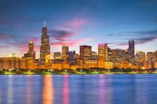 Chicago Lakefront Skyline Wall Mural