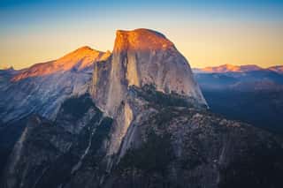 View Of Half Dome From Glacier Point In Yosemite National Park Wall Mural