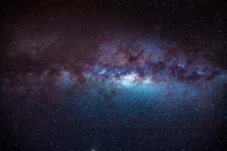 Space With Nebula And Stars Milkyway Wall Mural