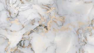 White Curly Marble Wall Mural