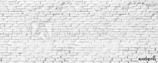 White Brick Wall Texture Wall Mural