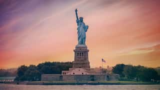 New York Statue Of Liberty Wall Mural