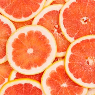 Grapefruits Citrus Fruits Grapefruit Square Collection Food Background Fresh Fruit Wall Mural