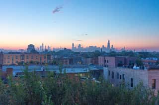 Chicago Sunrise From Humboldt Park Wall Mural