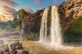 Blue Nile Falls Tis Issat In Ethiopia, Africa Wall Mural