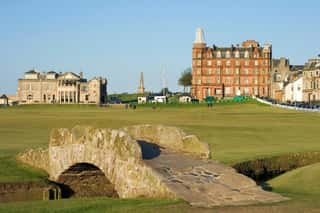 The Famous Swilcan Bridge On St Andrews Old Course Wall Mural
