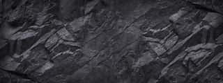 Black Stone Background  Dark Gray Grunge Banner  Black And White Background  Mountain Texture  Close-up  Volumetric  The Rocky Backdrop  Abstract Black Rock Background  Detail  Wall Mural