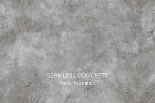 Seamless Vector Gray Concrete Texture  Stone Wall Background  Wall Mural