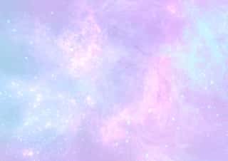 Abstract Pastel Pale Blue Pink Galaxy Nebula Background Wall Mural