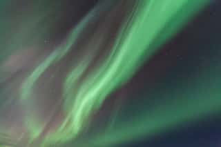 Aurora Borealis Or The Northern Lights In The Nights Sky Wall Mural