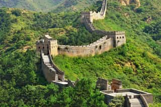 Chinese Great Wall In Summer Wall Mural