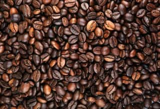 Multicolored Coffee Beans Texture Wall Mural