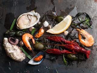Delicious Fresh Seafood Wall Mural