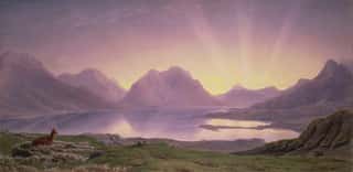 The Dawn, Loch Torridon Wall Mural