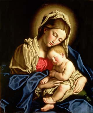 Madonna and Child Wall Mural