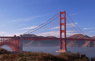 Golden Gate Bridge San Francisco California USA Wall Mural