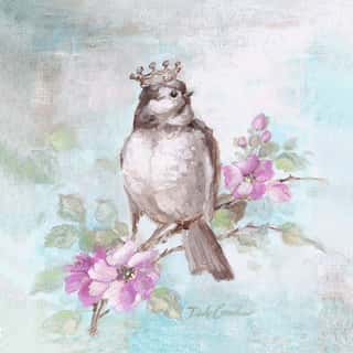 French Crown and Feathers II Wall Mural