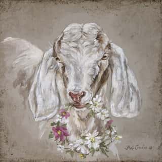 Goat With Wreath Wall Mural
