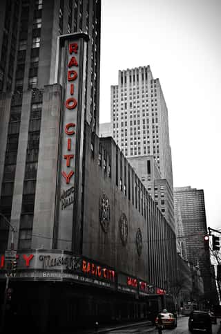 New York City Radio City Music Hall Wall Mural