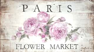 Paris Flower Market Wall Mural