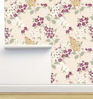 Sweet Lilac Wallpaper by Gabriela Dachin