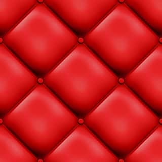 Red Retro Cushion Wallpaper