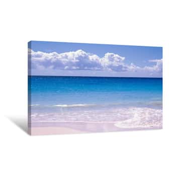 Image of Clouds Over Sea, Caribbean Sea, Vieques, Puerto Rico - Canvas Print