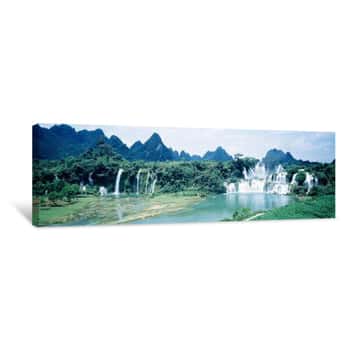 Image of Detian Waterfall, Guangxi Province, China Canvas Print