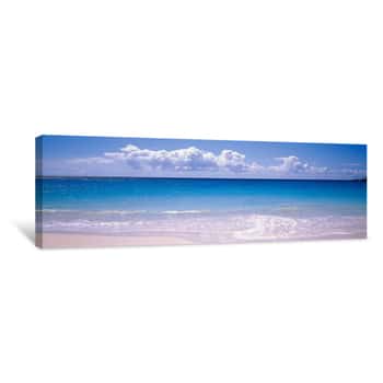 Image of Clouds Over Sea, Caribbean Sea, Vieques, Puerto Rico Canvas Print