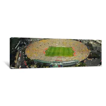 Image of Aerial View Of 1994 World Cup Soccer Final Between Brazil And Italy, Pasadena, Los Angeles County, California, USA Canvas Print