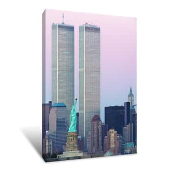 Image of USA, New York, Statue Of Liberty Canvas Print