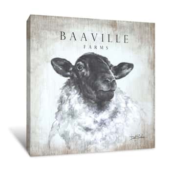 Image of BaaVille Farms Canvas Print